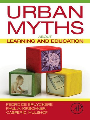 cover image of Urban Myths about Learning and Education